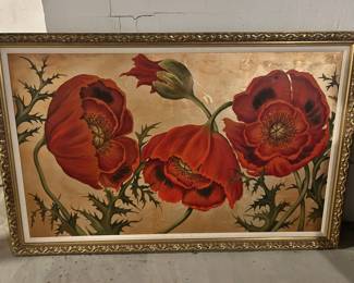 Brian O’Neill “Poppies” oil on canvas