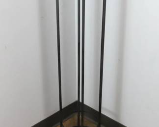 Mid Century Modern Tall Metal Plant Stand