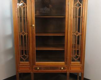 Beautiful Bernstein Brothers Better Built Art Deco China Cabinet