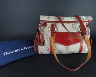 Dooney & Bourke "The Smith" Handbag with Dust Jacket