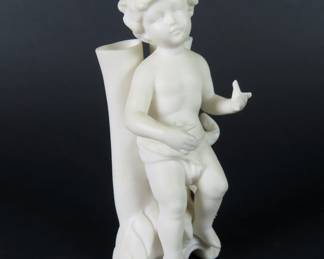 Vintage Ardalt Cherub Double Bud Vase - Made in Japan