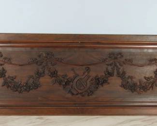 Large Carved Wooden Wall Hanging