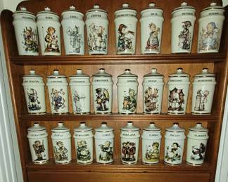 HUMMEL SPICE JAR RACK - EXCELLENT CONDITION!