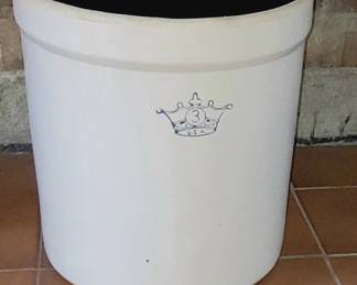 OLD 3 GALLON CROCK