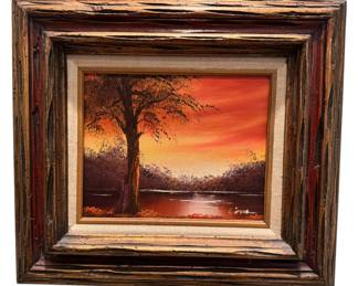 Gorgeous Original Sunset Painting