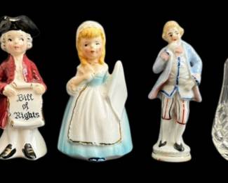 Variety of Vintage Salt and Pepper Shakers