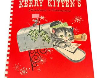 1950s Kerry Kitten PopUp Book with Box