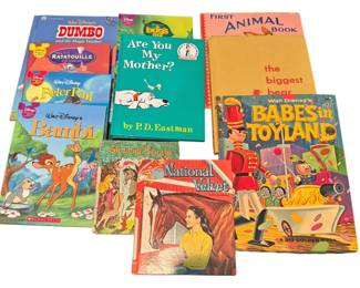 Variety of Vintage Childrens Books