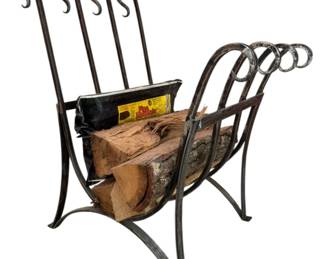 Fireplace Footed Log Holder