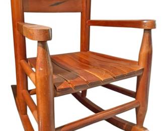 Solid Wood Toddler Rocking Chair