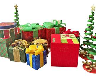Assortment of Christmas Themed Decor