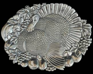 Fitz Floyd Turkey Thanksgiving Platter