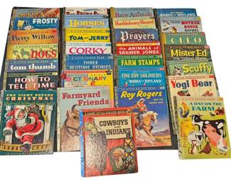Collection of Vintage Little Golden Books