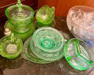 Vaseline glass