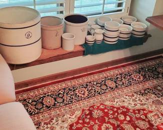 Crocks, area rug (8' x 11').