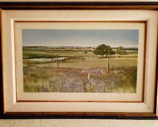 J.R. Hamil signed print