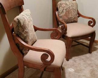 Kincaid dining room arm chairs.
