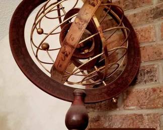 Decorative globe.