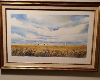 J.R. Hamil signed print