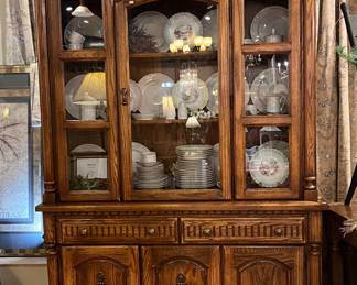 Beautiful Wooden China Hutch 56"W X 17"D X 81"T C2518 $100.
You can purchase this item at the Tent sale at The Avant Garden located at 140 N 20th St in Ozark or call (417) 485-4857 to purchase over the phone.