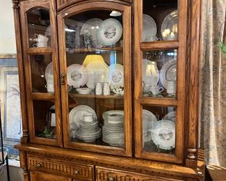 Beautiful Wooden China Hutch 56"W X 17"D X 81"T C2518 $100.
You can purchase this item at the Tent sale at The Avant Garden located at 140 N 20th St in Ozark or call (417) 485-4857 to purchase over the phone.