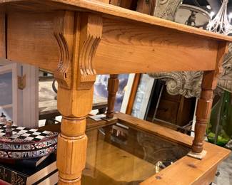 Beautiful Wooden Coffee Table 40"L X 30"D X 22"T C2652 $60
You can purchase this item at the Tent sale at The Avant Garden located at 140 N 20th St in Ozark or call (417) 485-4857 to purchase over the phone.