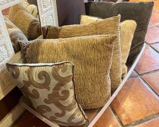 Miscellaneous Pillows. You can purchase this item at the Tent sale at The Avant Garden located at 140 N 20th St in Ozark or call (417) 485-4857 to purchase over the phone.
