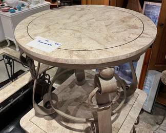 Beautiful Round Marble End Table 27" Round X 24" T C2536 $30.
You can purchase this item at the Tent sale at The Avant Garden located at 140 N 20th St in Ozark or call (417) 485-4857 to purchase over the phone.