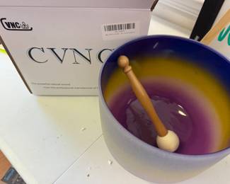Singing bowl for sound therapy