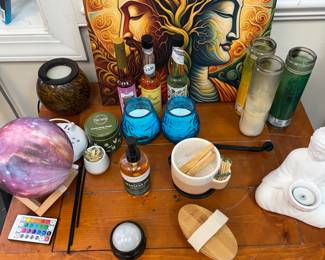 Massage therapy items
