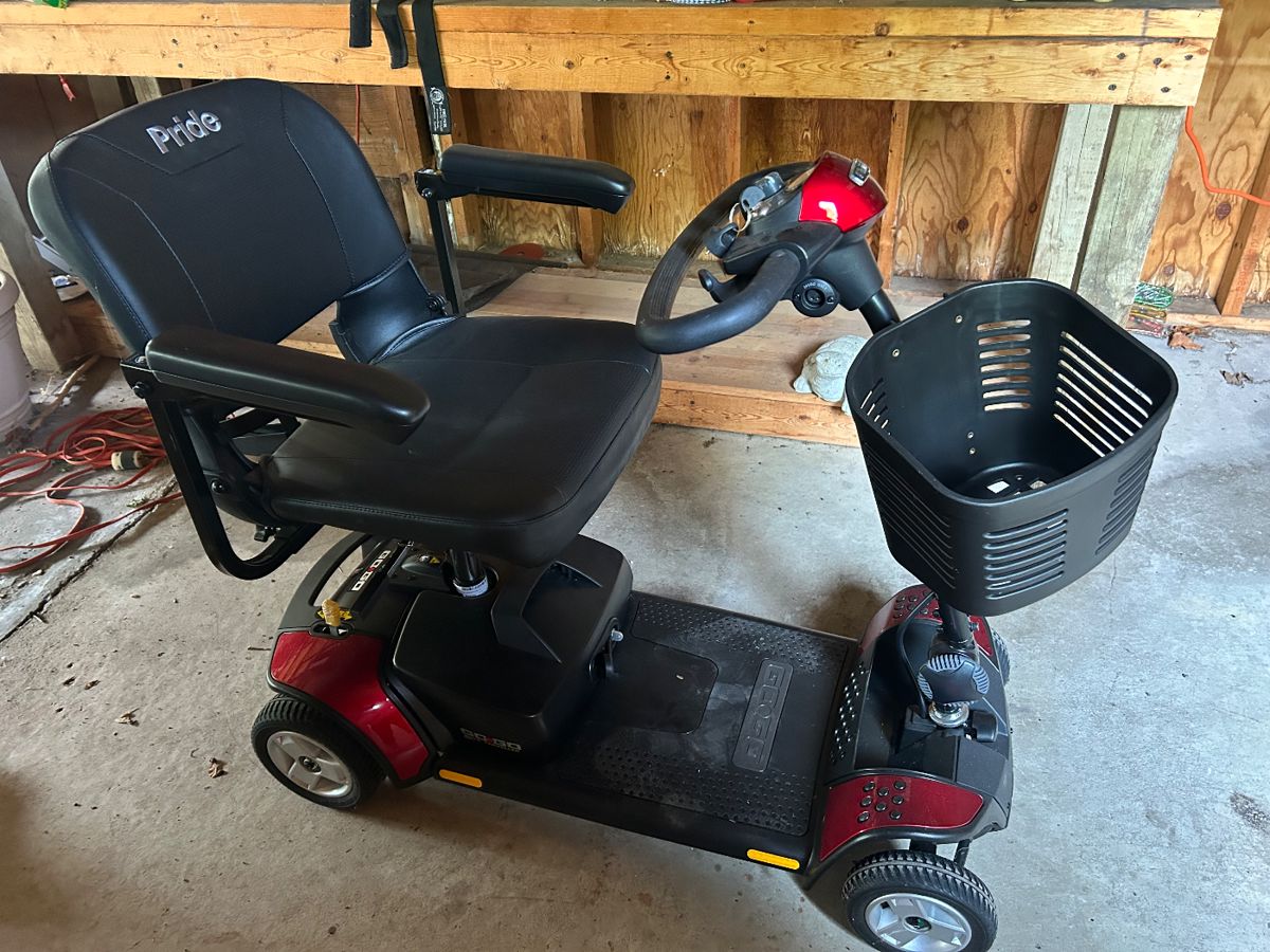 Pride mobility scooter