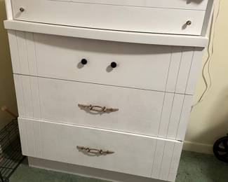 Cute vintage dresser and full size headboard
