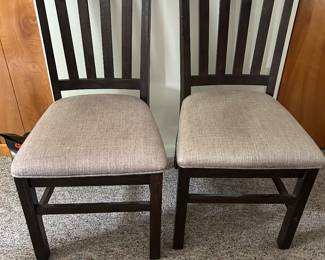 Set of four chairs