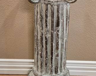 Terra Cotta Classical Column Plant / Decor Stand