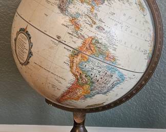 Student Desktop Globe w/ Beige Background