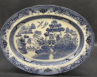 Blue Willow Platter from the Heritage Mint