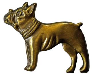 Sterling Silver French Bulldog Pin
