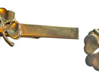 Swank Lucky Four Leaf Clover Cufflinks