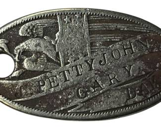 WWI Gary Pettyjohn Identifier Tag