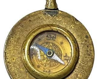 Working Antique Fob Compass