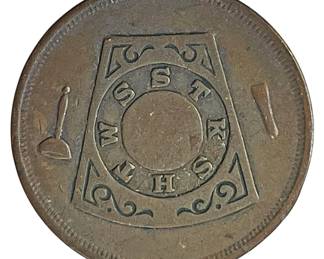 1900 Masonic Penny Medal