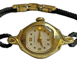 10K RGP Bezel Hamilton Watch