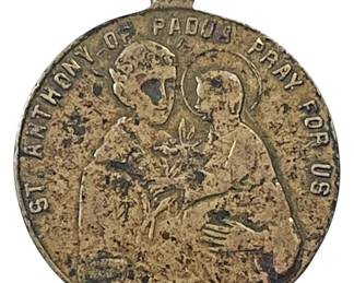 St Anthony of Padua MedalPendant