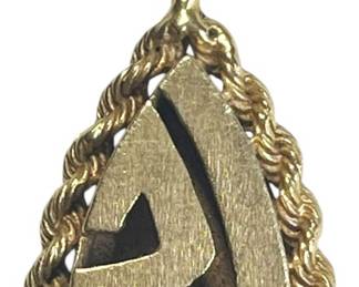 14K 21 Pendant