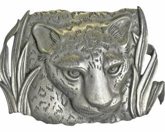 JJ Jonette 1986 Pewter JaguarPanther Pin