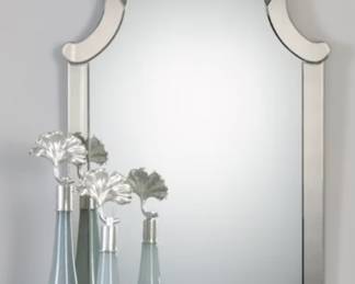 Uttermost Gordana Arched Mirror Silver Frame