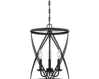 Isadora 3-Light Oil Rubbed Bronze Chandelier