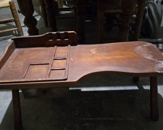 Cushman Maple Cobbler's Bench Coffee Table-Pre WWII