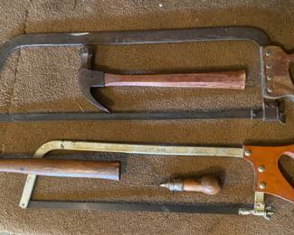 Wood-handled tools