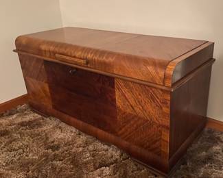 Waterfall front Lane cedar chest